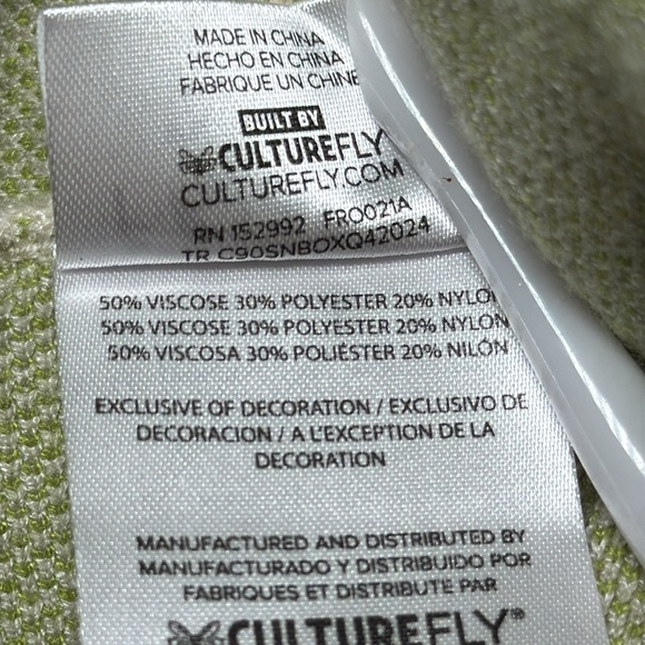 F•R•I•E•N•D•S Central Perk Argyle Cardigan Sweater Size L - Picture 11 of 13